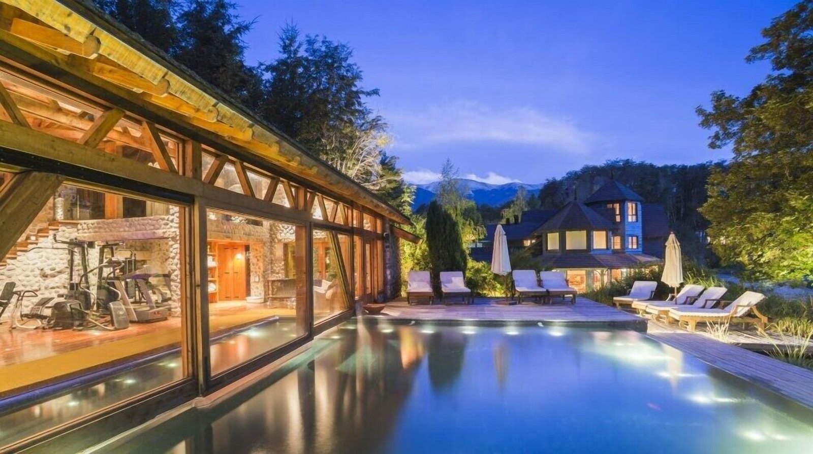 Las Balsas, the pool