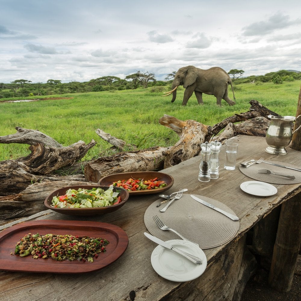 Ol Donyo Lodge, eat & drink