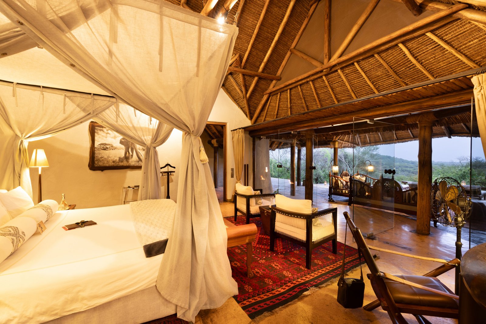 Ol Donyo Lodge, rooms