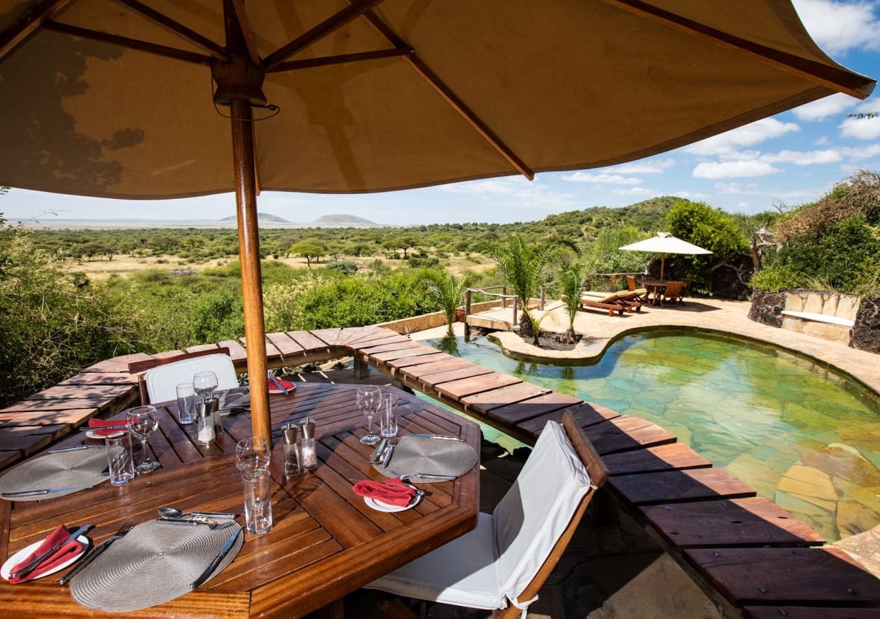 Ol Donyo Lodge, eat & drink