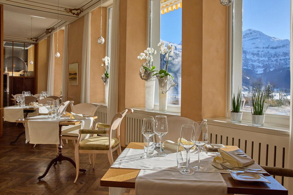 Lenkerhof gourmet spa resort - Relais & Châteaux, restaurant spettacolo