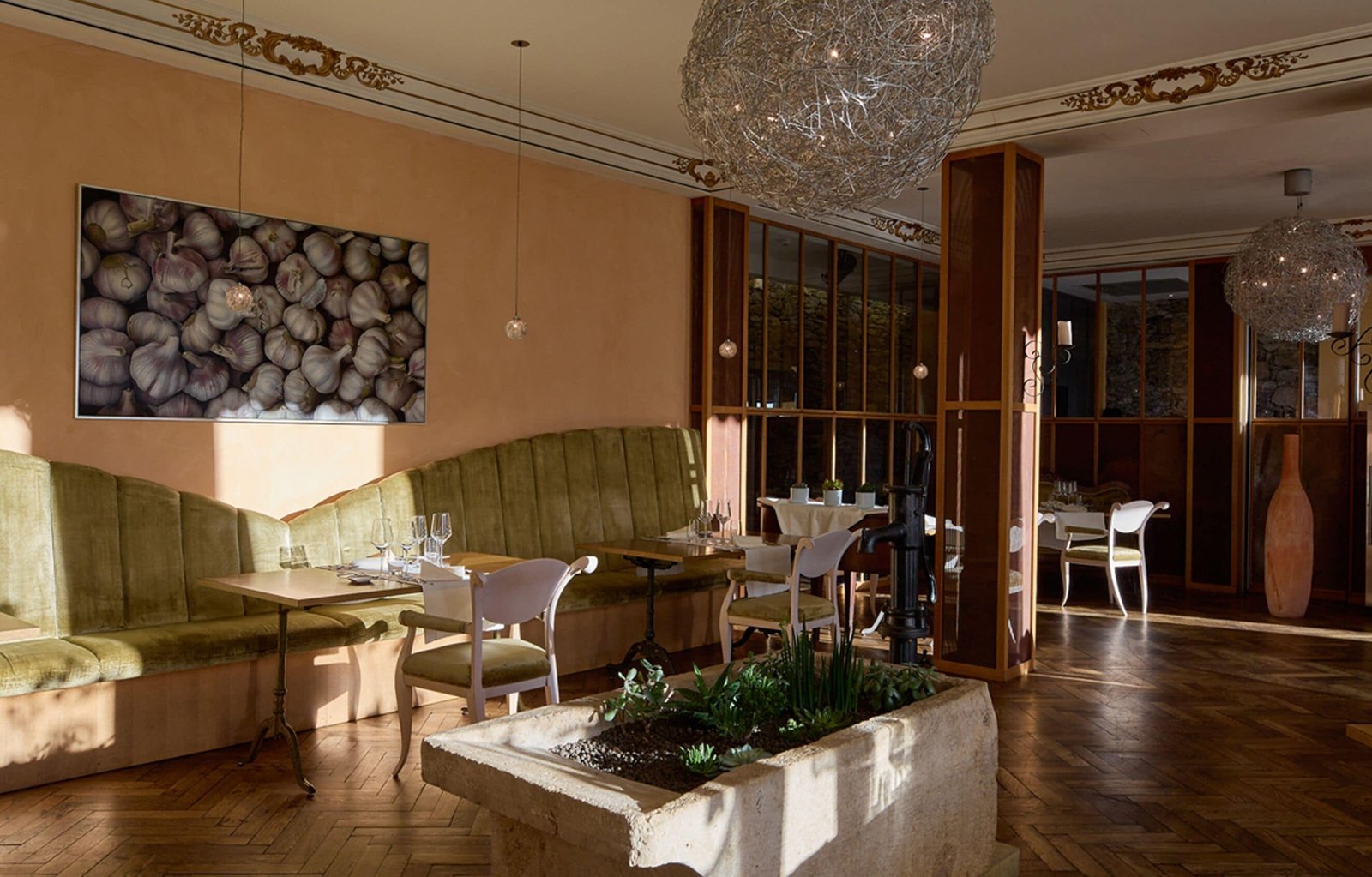 Lenkerhof gourmet spa resort - Relais & Châteaux, restaurant spettacolo