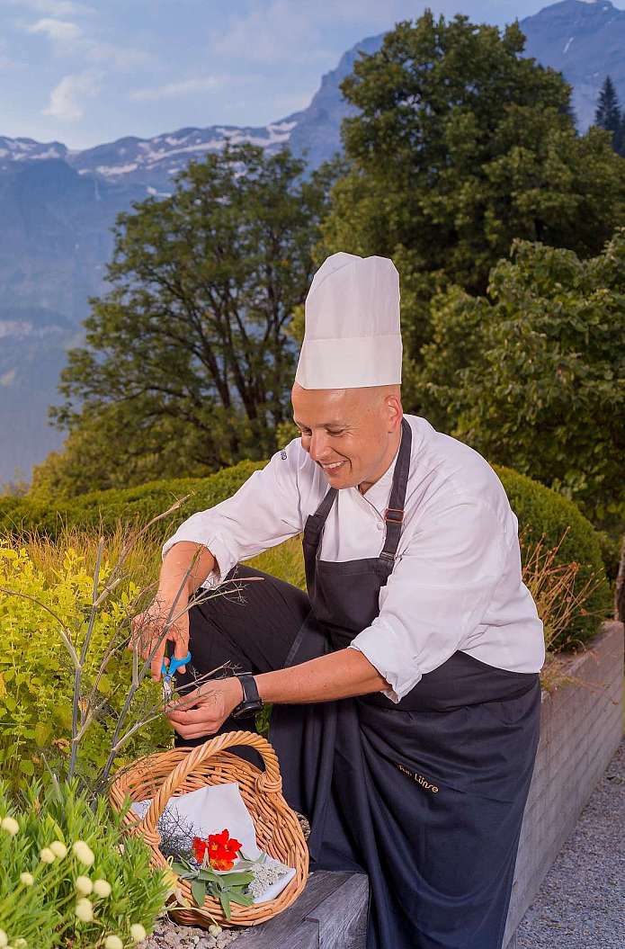 Lenkerhof gourmet spa resort - Relais & Châteaux, at the table