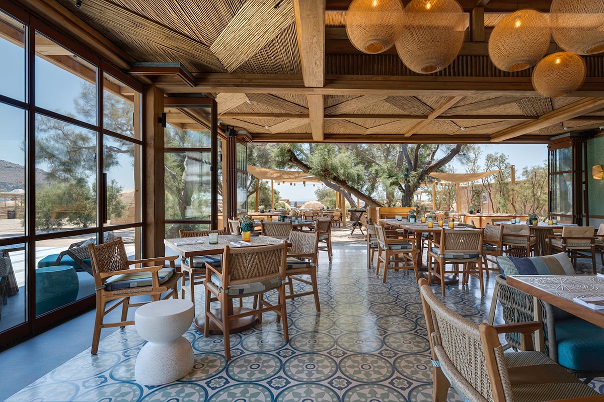 Myconian Sunrise Relais & Chateaux Hotel, eat & drink