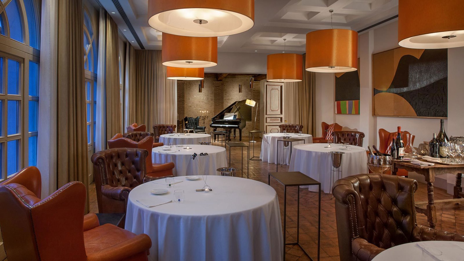 Palazzo Seneca, ristorante vespasia