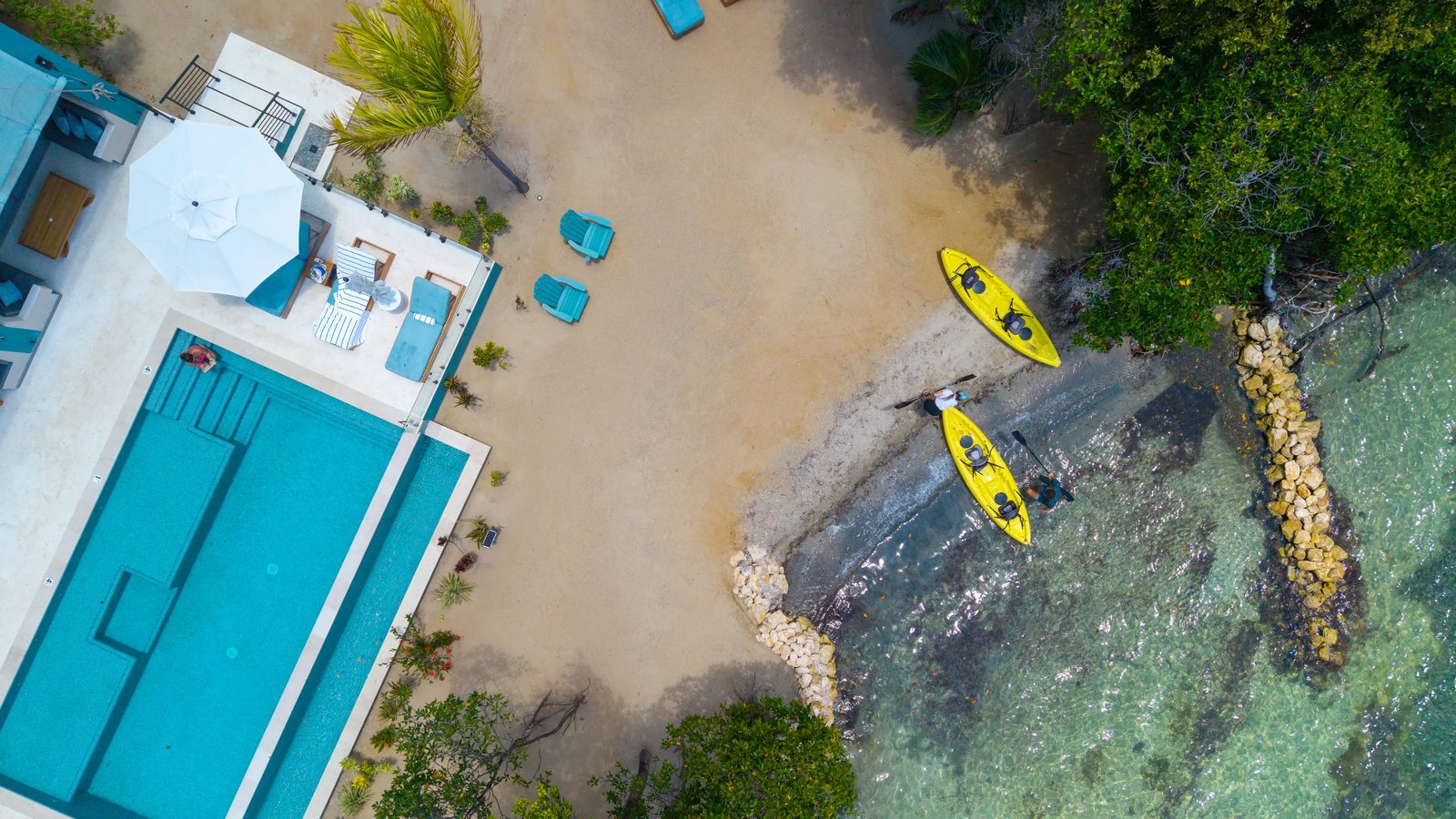 Prana Maya Island Resort, the pool