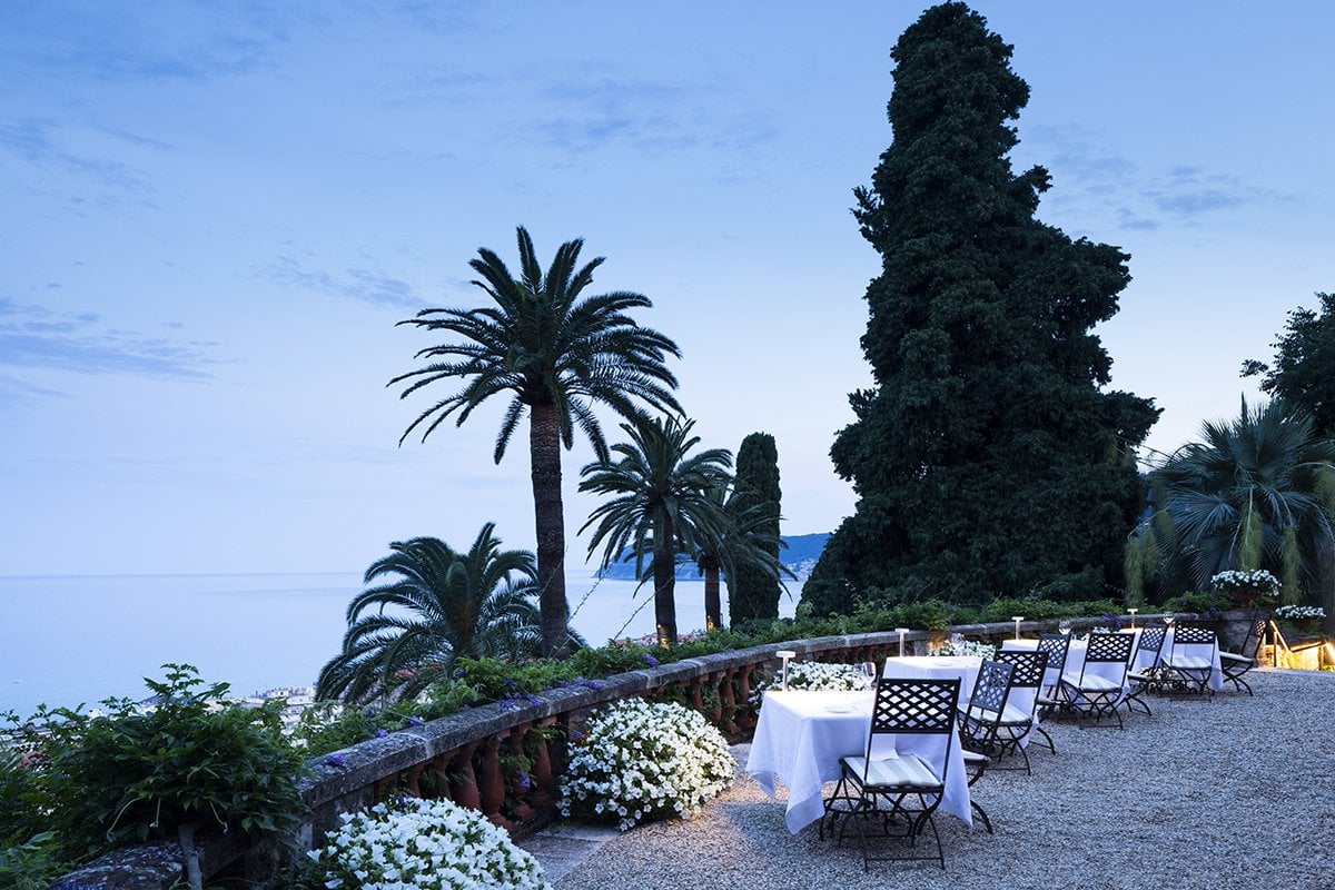 Villa della Pergola, ristorante nove