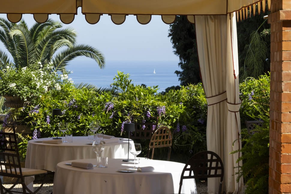 Villa della Pergola, ristorante nove