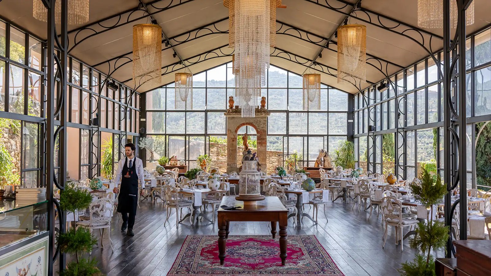 Relais Chateaux Il Falconiere & Spa, il falconiere restaurant