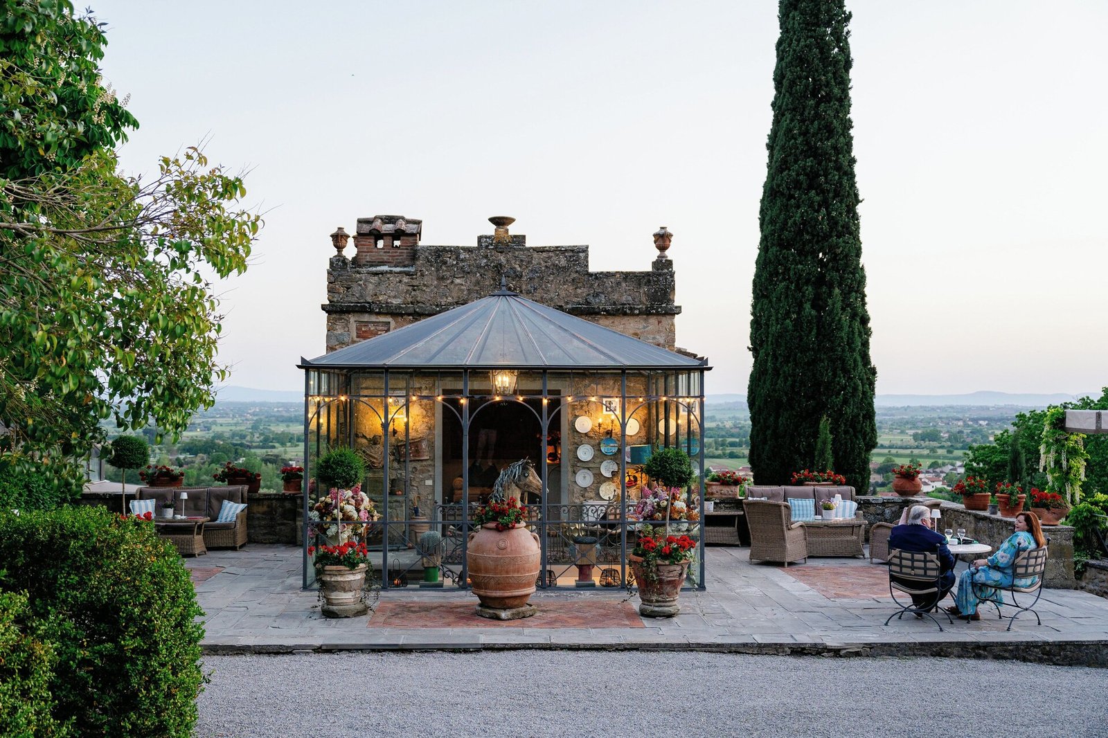 Relais Chateaux Il Falconiere & Spa, il falconiere restaurant