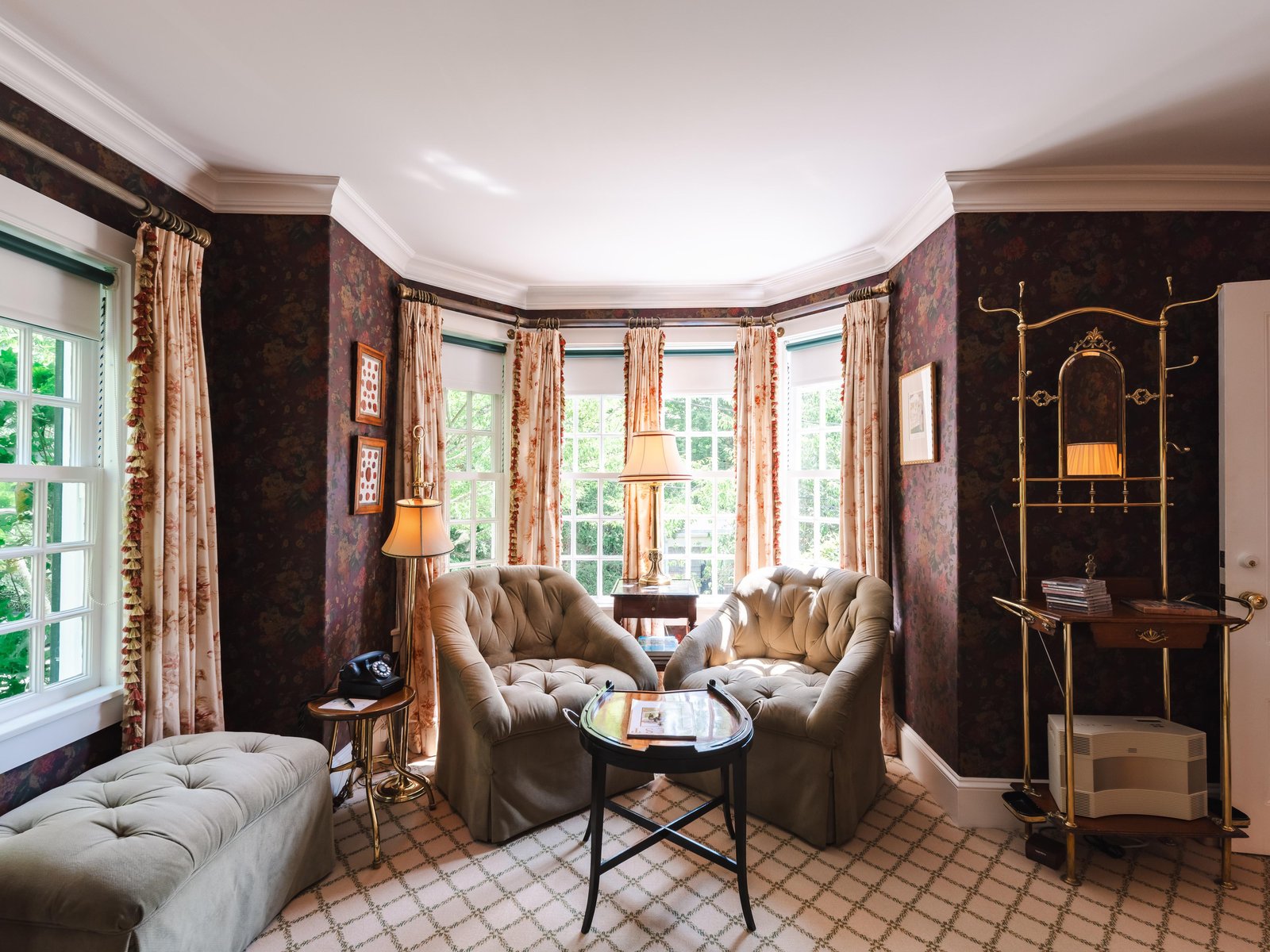 The Charlotte Inn, rooms