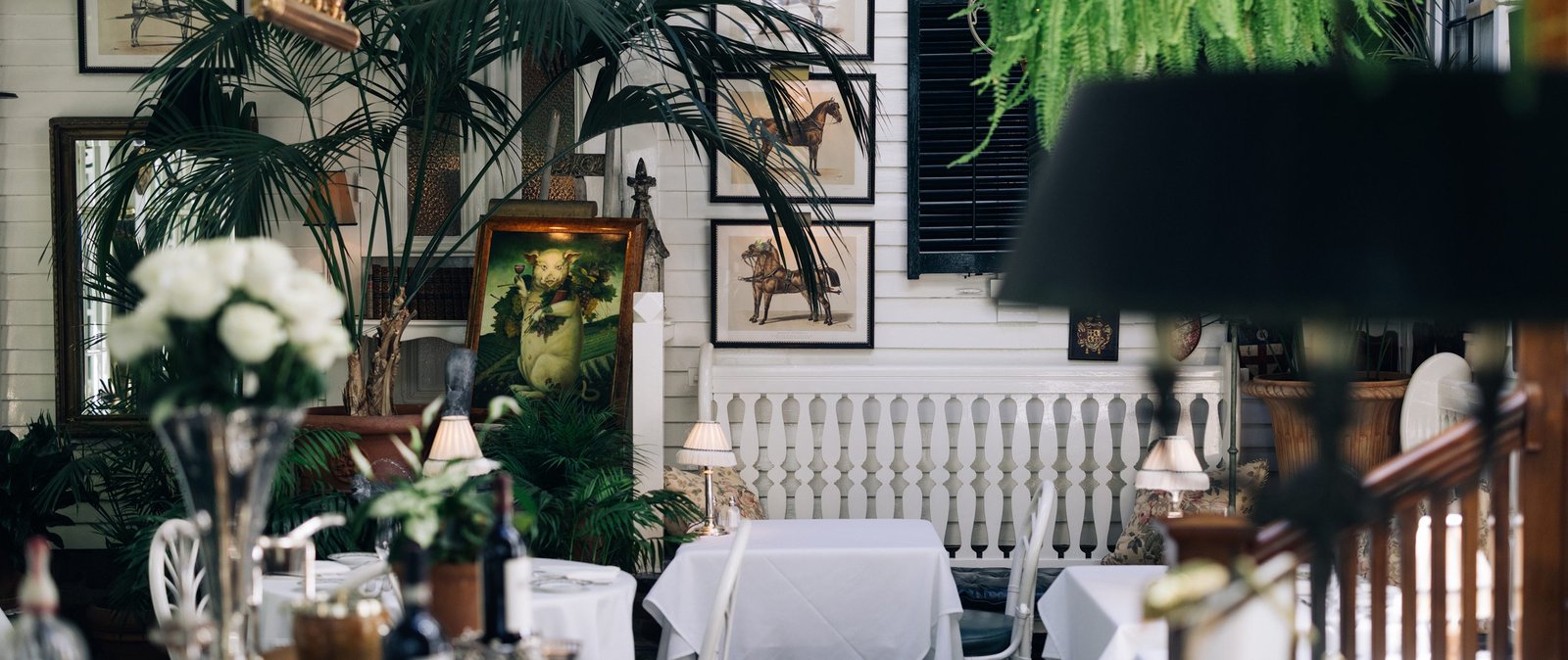 The Charlotte Inn, the terrace at the charlotte inn
