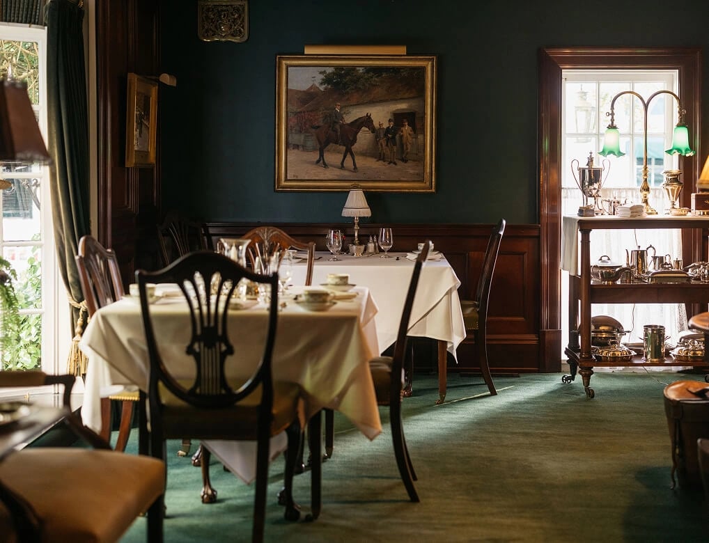 The Charlotte Inn, the terrace at the charlotte inn