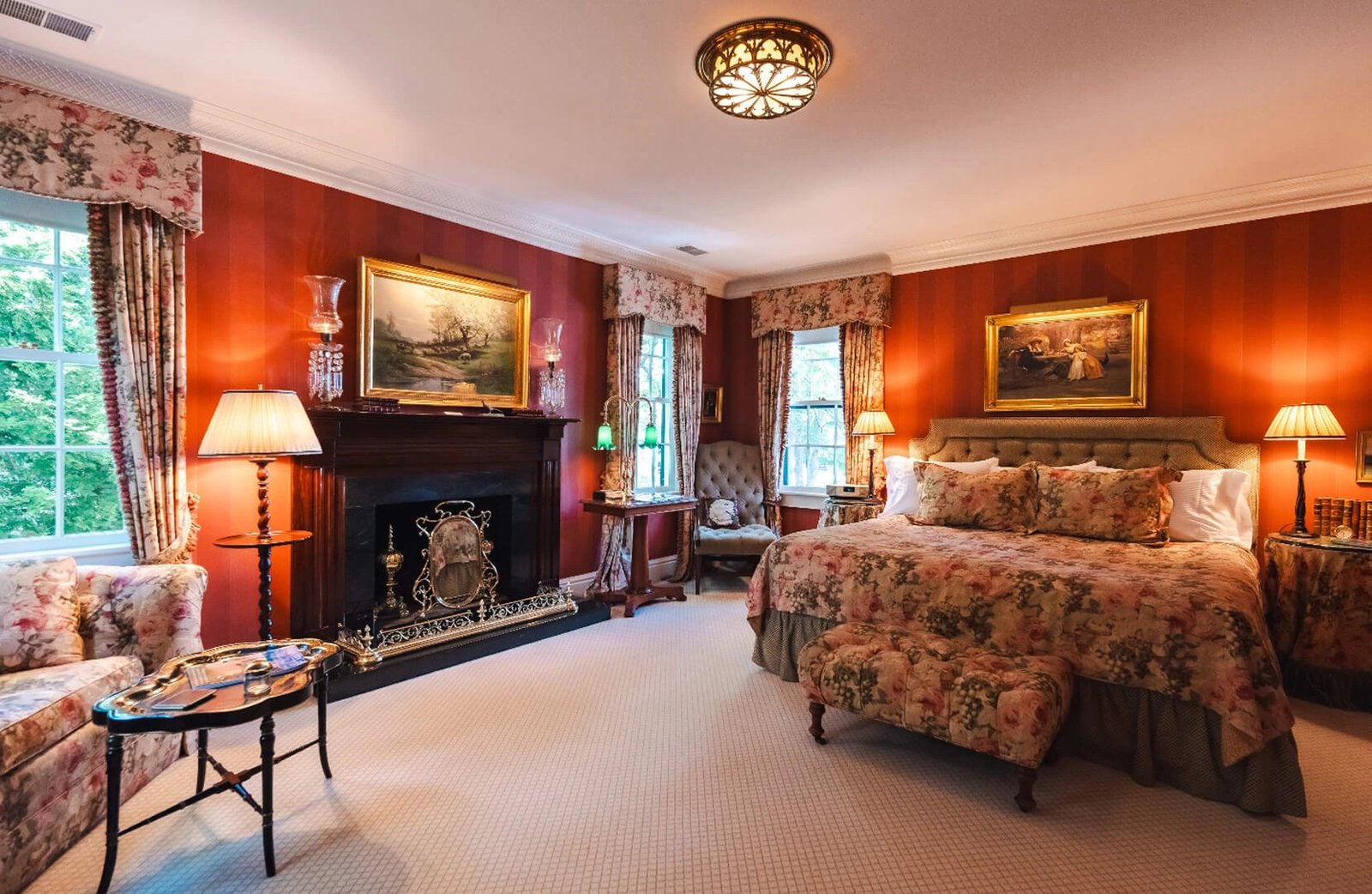 The Charlotte Inn, rooms
