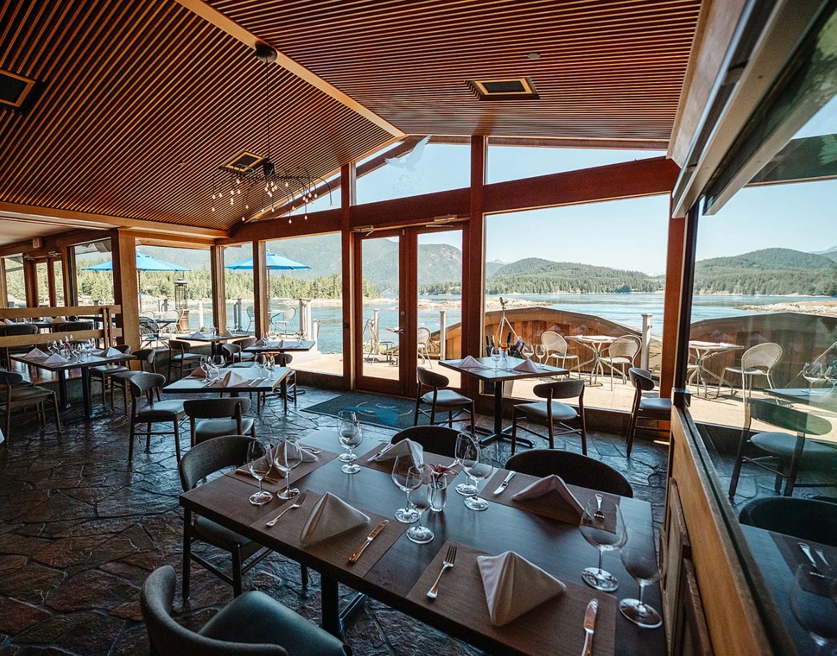 Sonora Resort, at the table