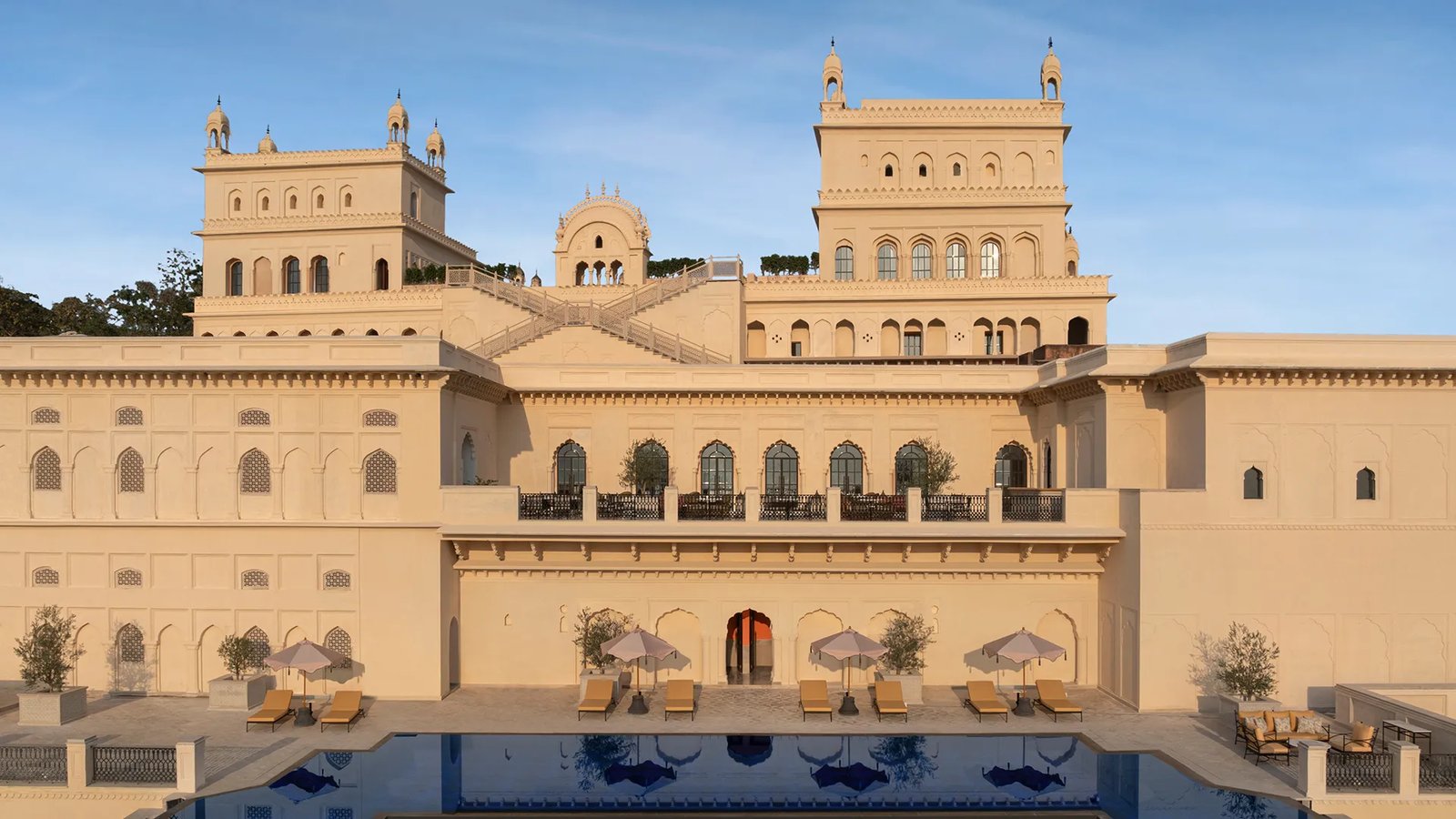 The Oberoi Rajgarh Palace, Khajuraho, the pool