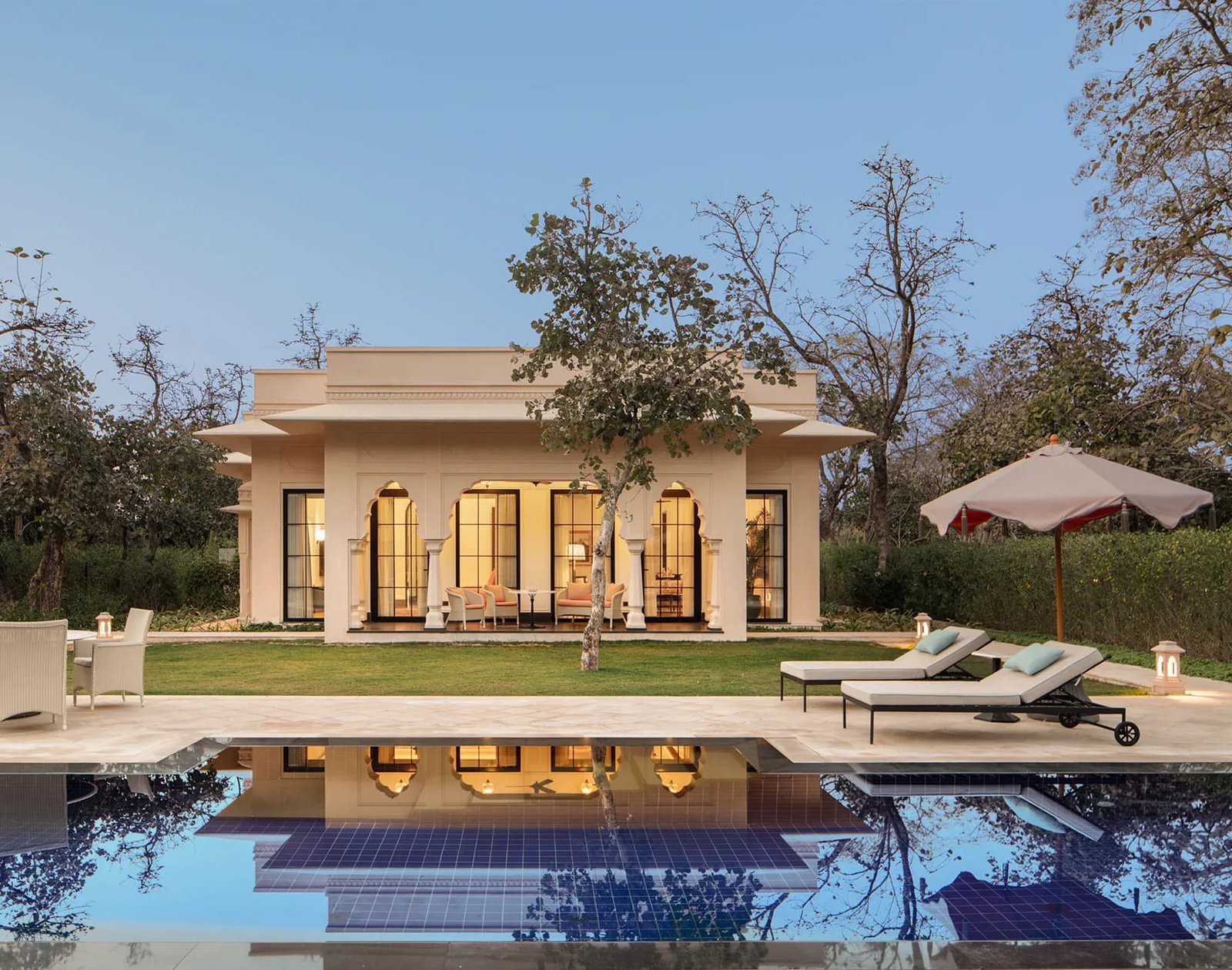 The Oberoi Rajgarh Palace, Khajuraho, the pool