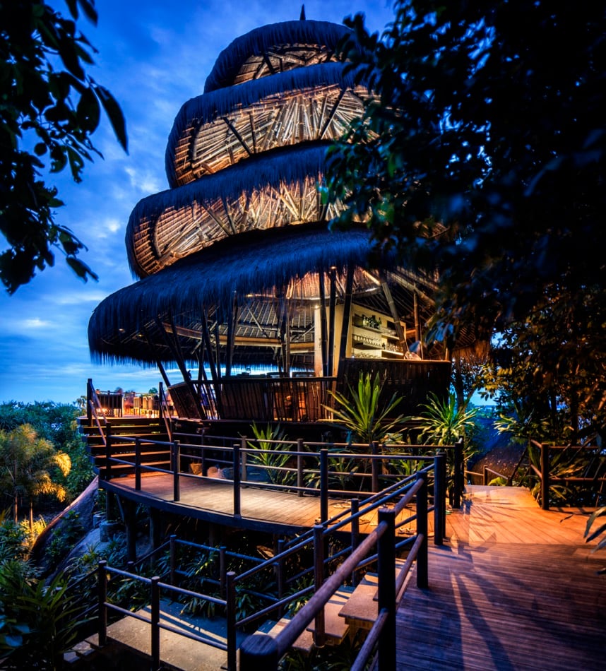 Cempedak Island, at the table
