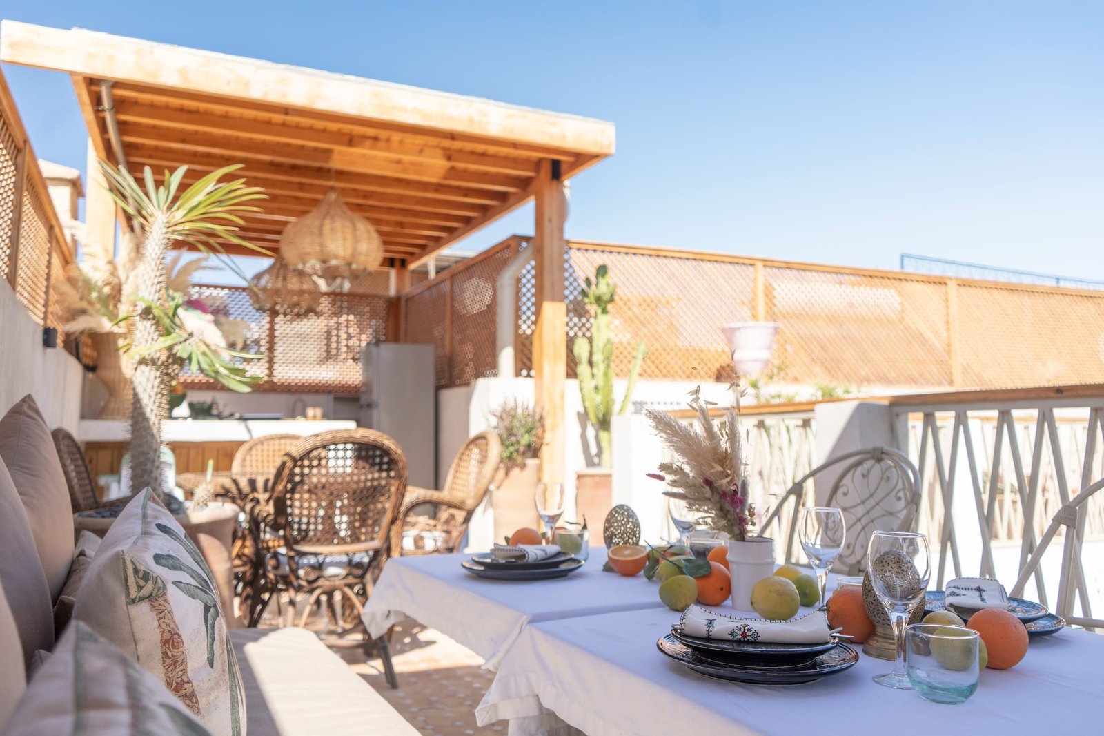 Riad Marrakech Rumi, eat and drink