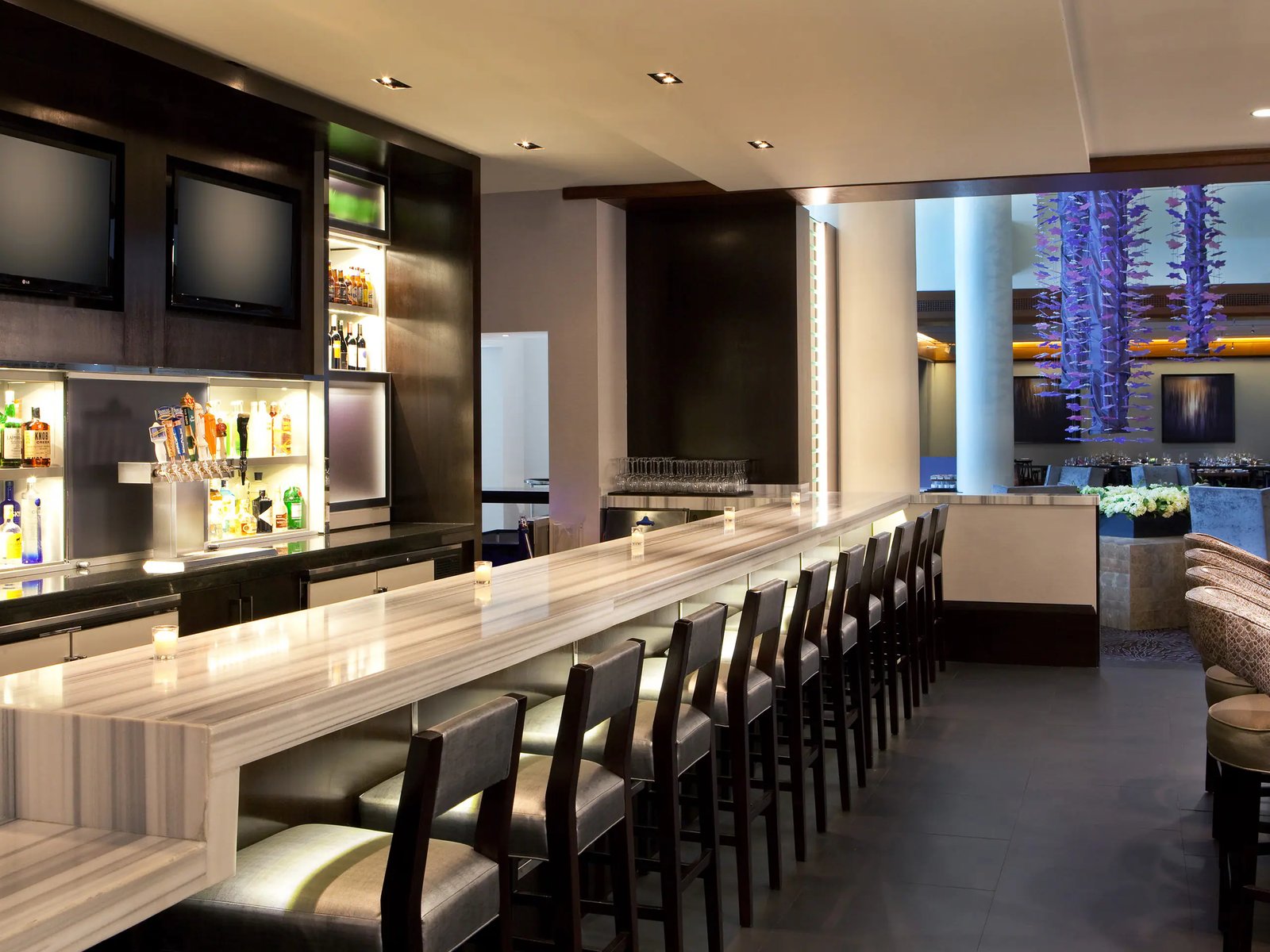 Hyatt Regency Boston, at the table