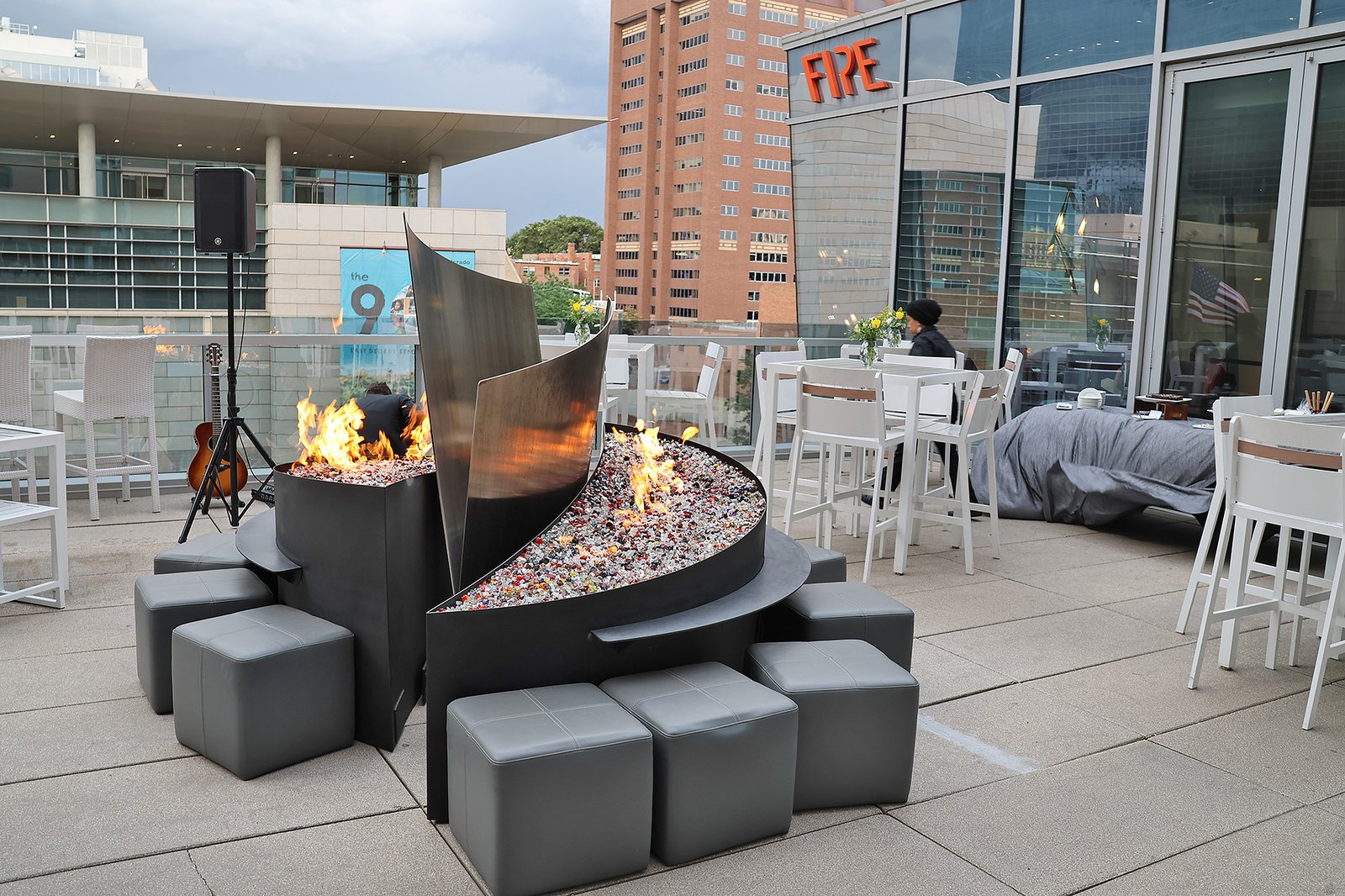 The Art Hotel Denver, Curio Collection by Hilton, fire terrace