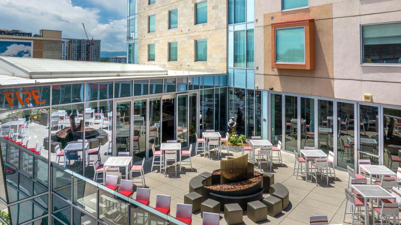 The Art Hotel Denver, Curio Collection by Hilton, fire terrace