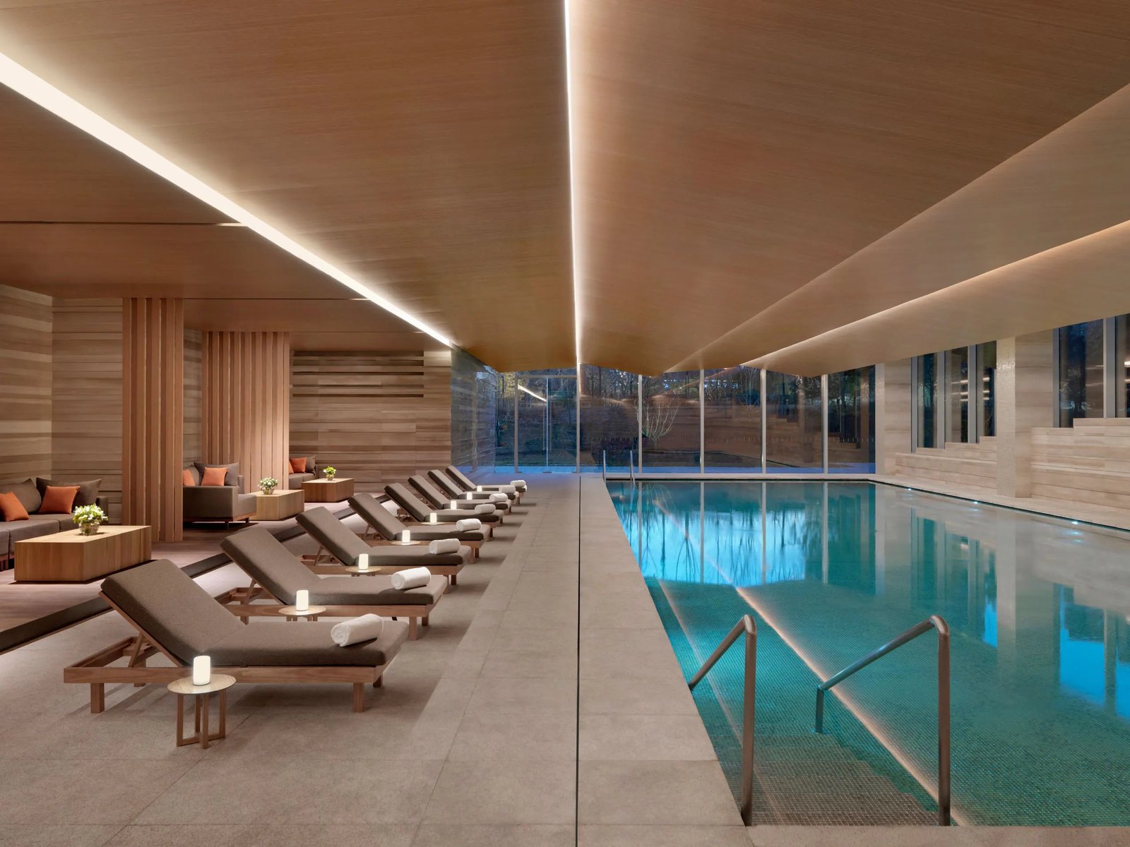 Hyatt Regency Beijing Wangjing, the pool