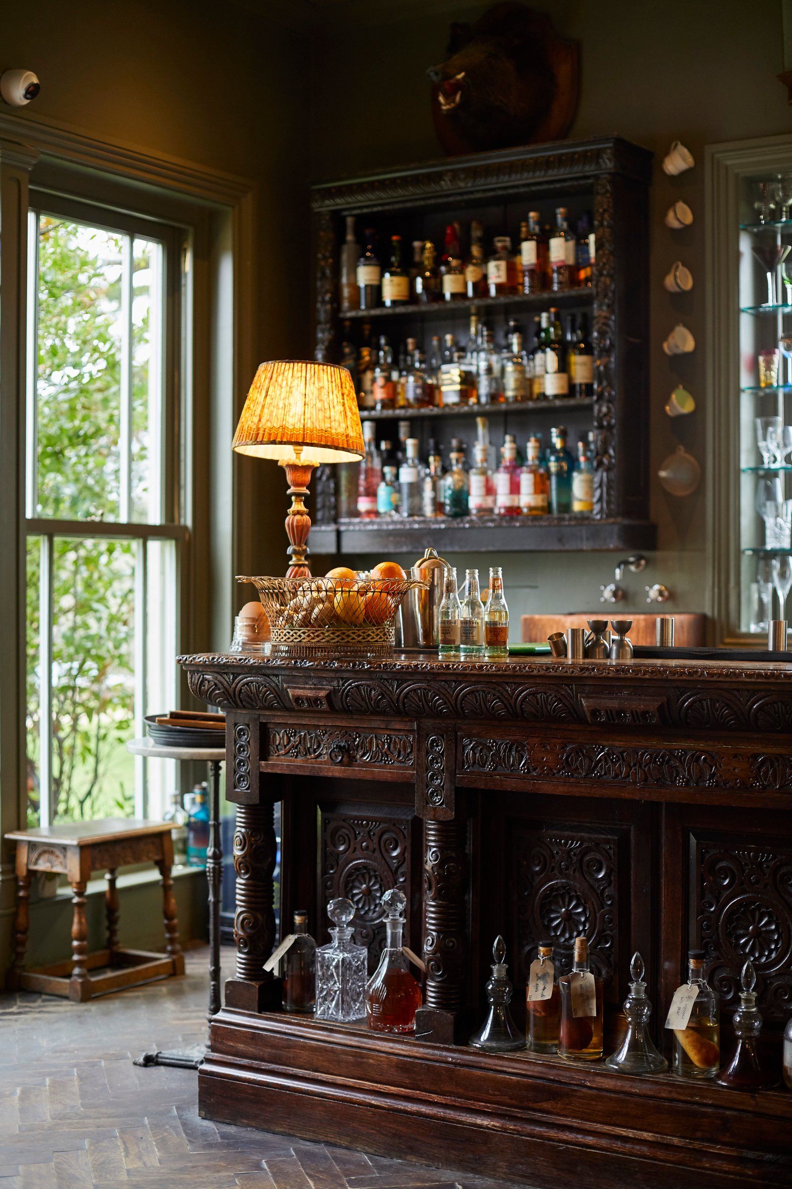 The Pig, at the table