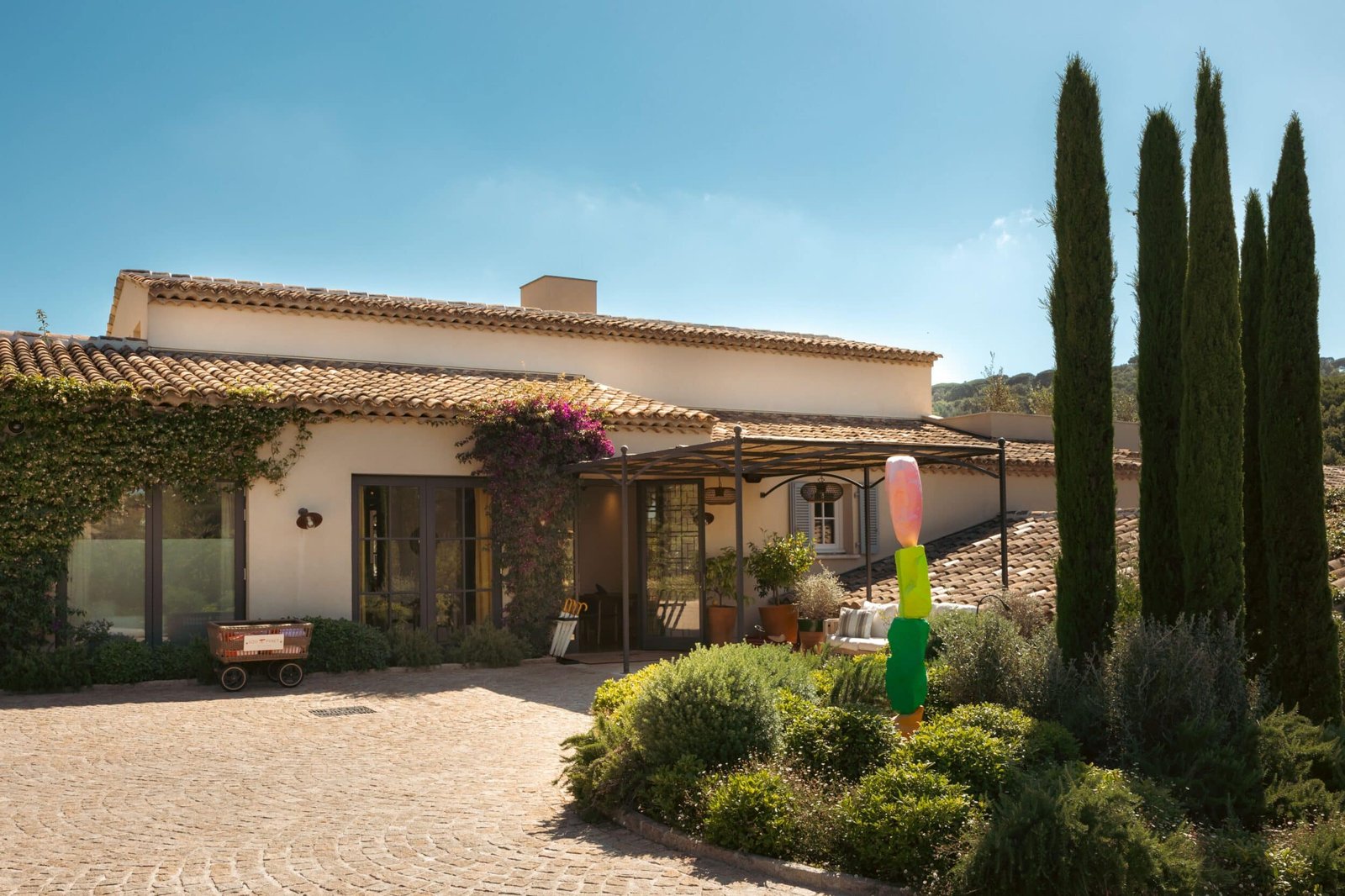 Hôtel Lou Pinet Saint-Tropez, how it began
