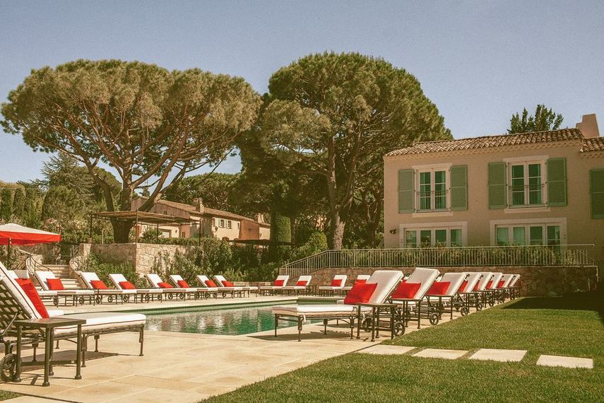 Hôtel Lou Pinet Saint-Tropez, the pool
