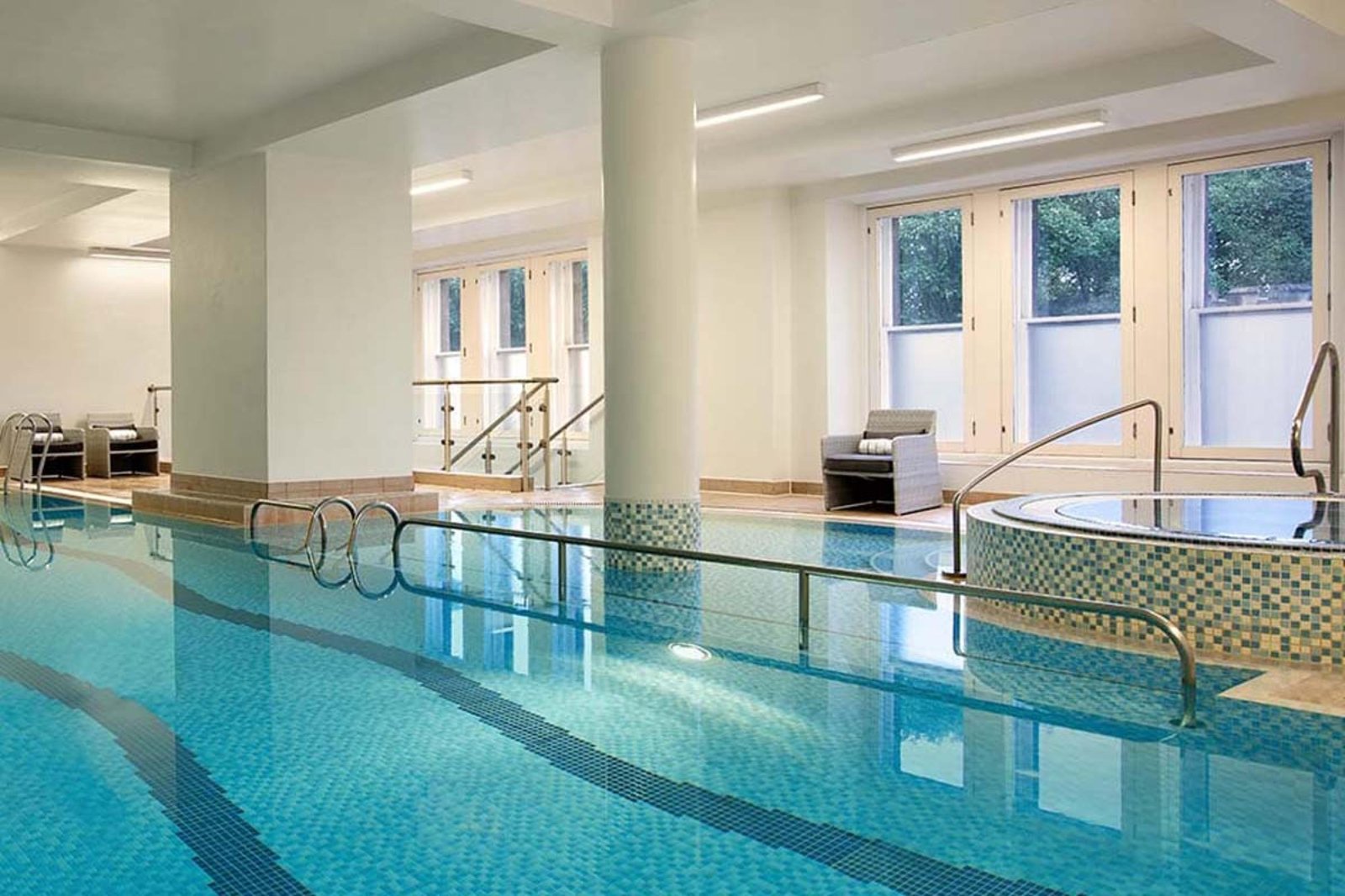 The Caledonian Edinburgh, Curio Collection by Hilton, the pool