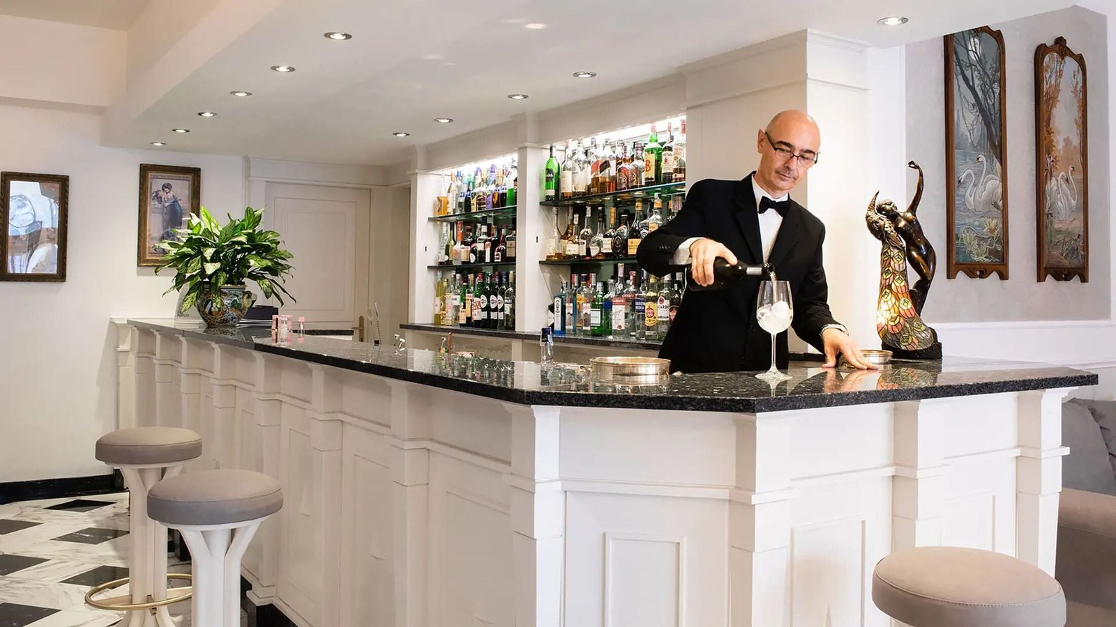 Hotel Berchielli, american bar