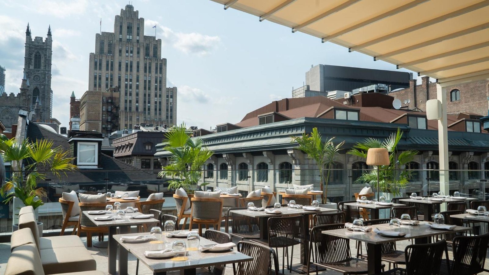 Hotel Nelligan, terrasse nelligan
