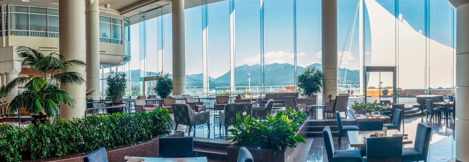 Pan Pacific Vancouver, at the table