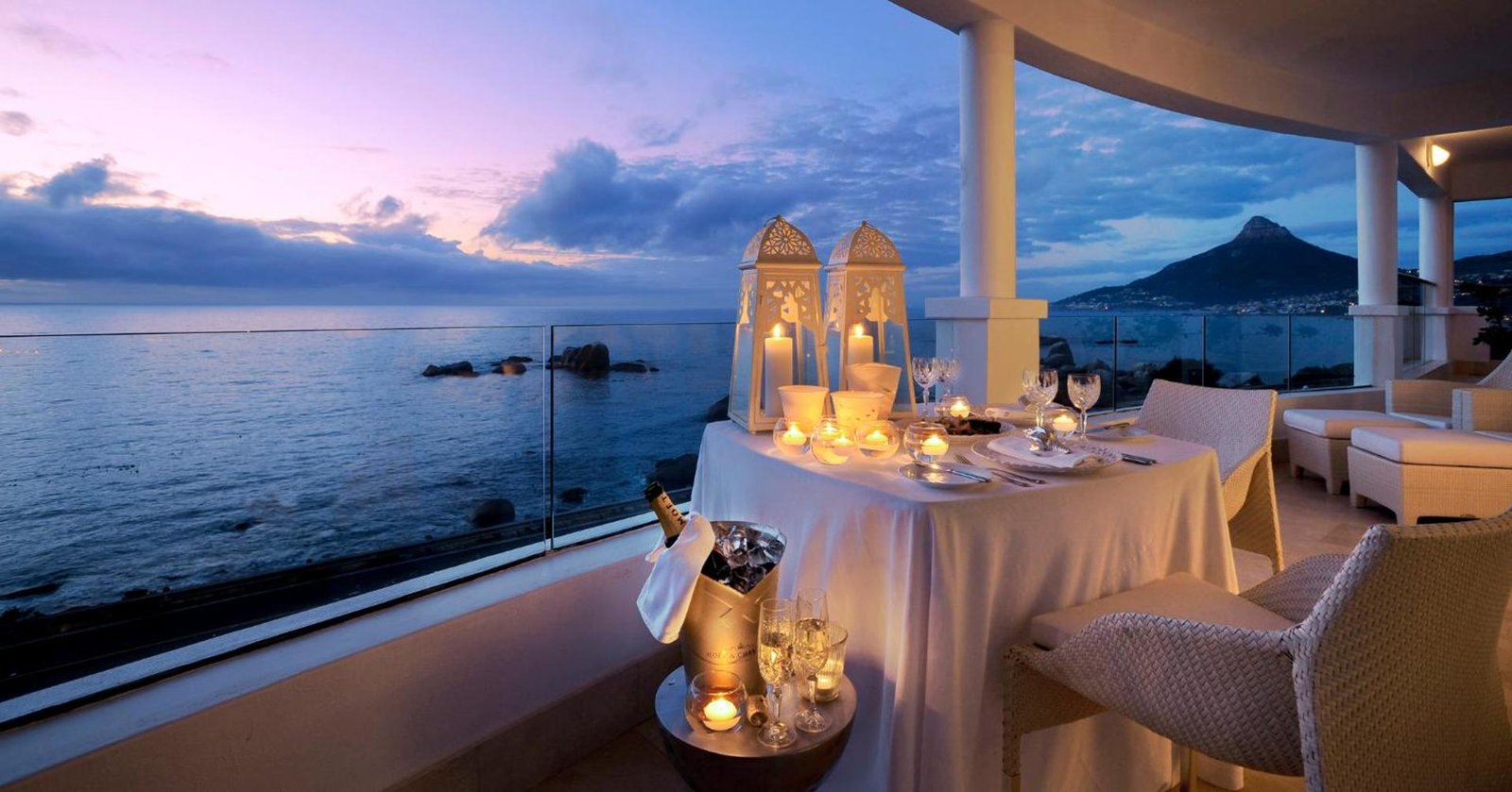 12 Apostles Hotel & Spa, at the table