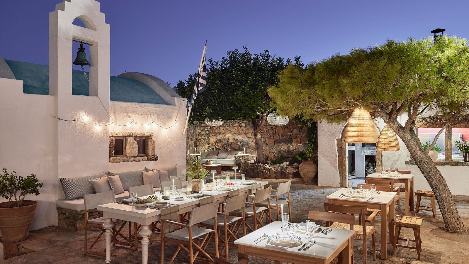 St. Nicolas Bay Resort Hotel & Villas, at the table