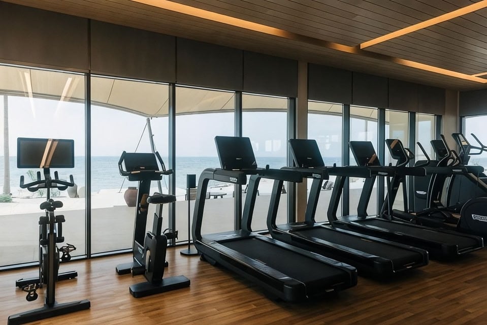 Our Habitas Ras Abrouq, gym and yoga deck