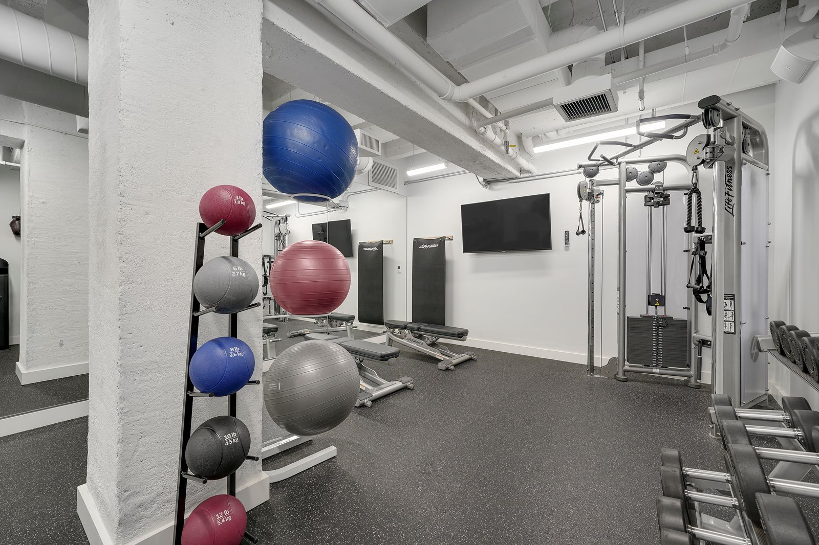 The Guild Hotel, the gym