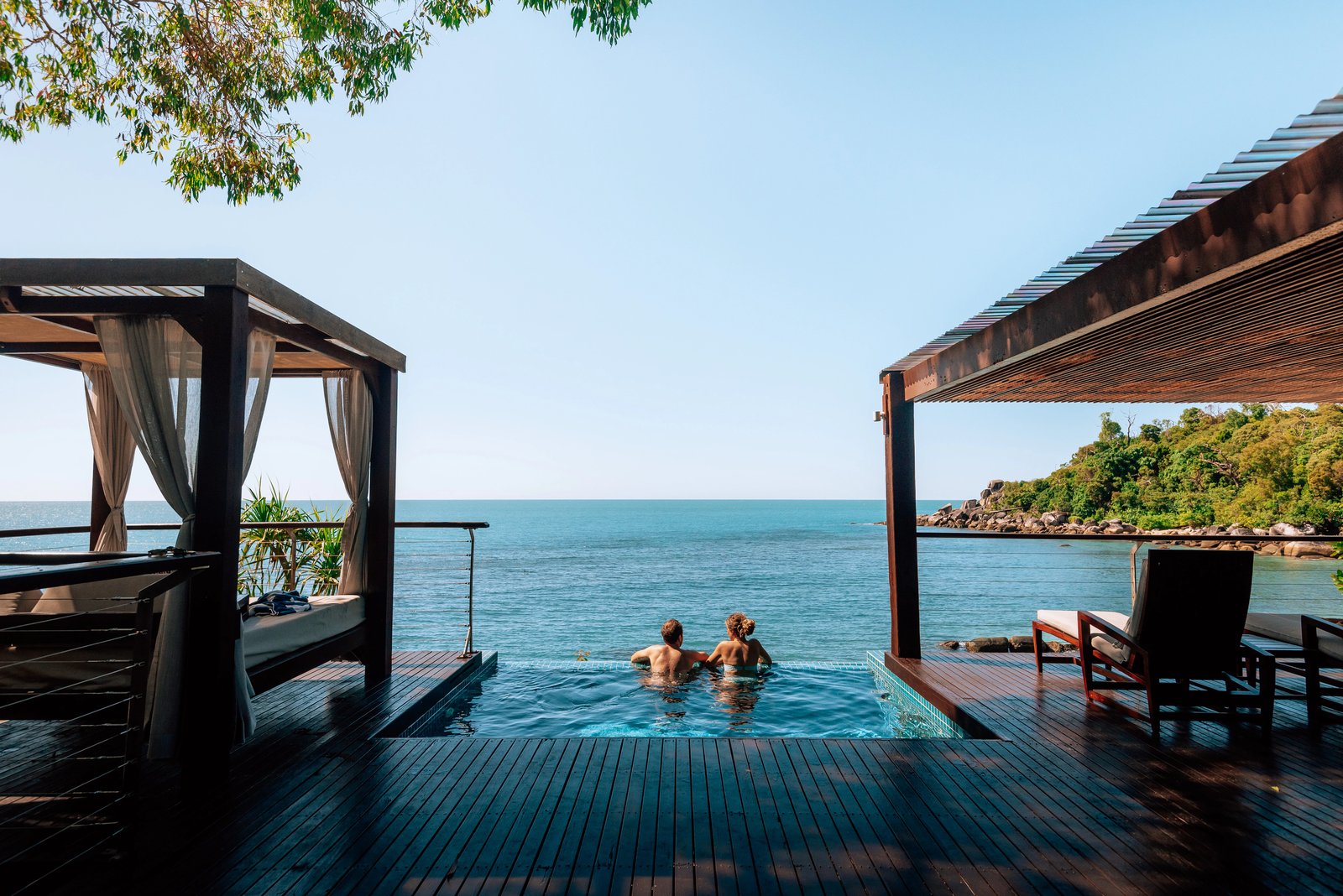 Bedarra Island Resort, the pool