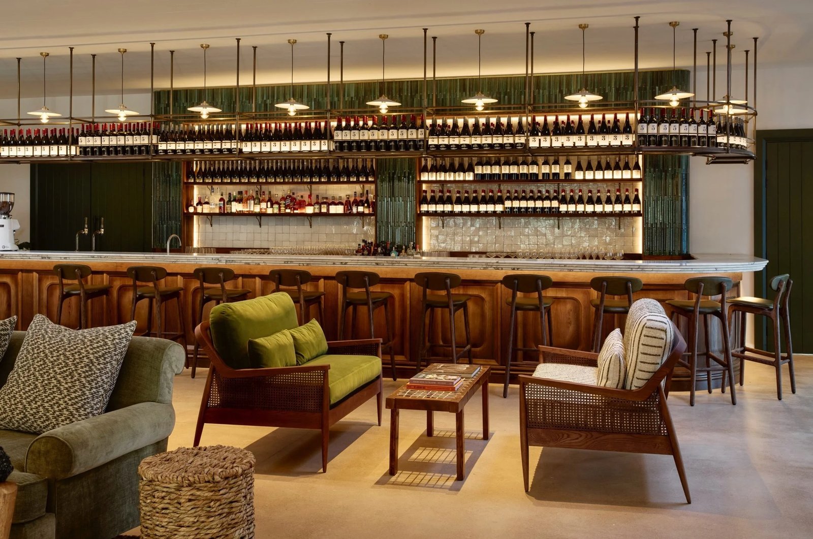 Spier Hotel, at the table