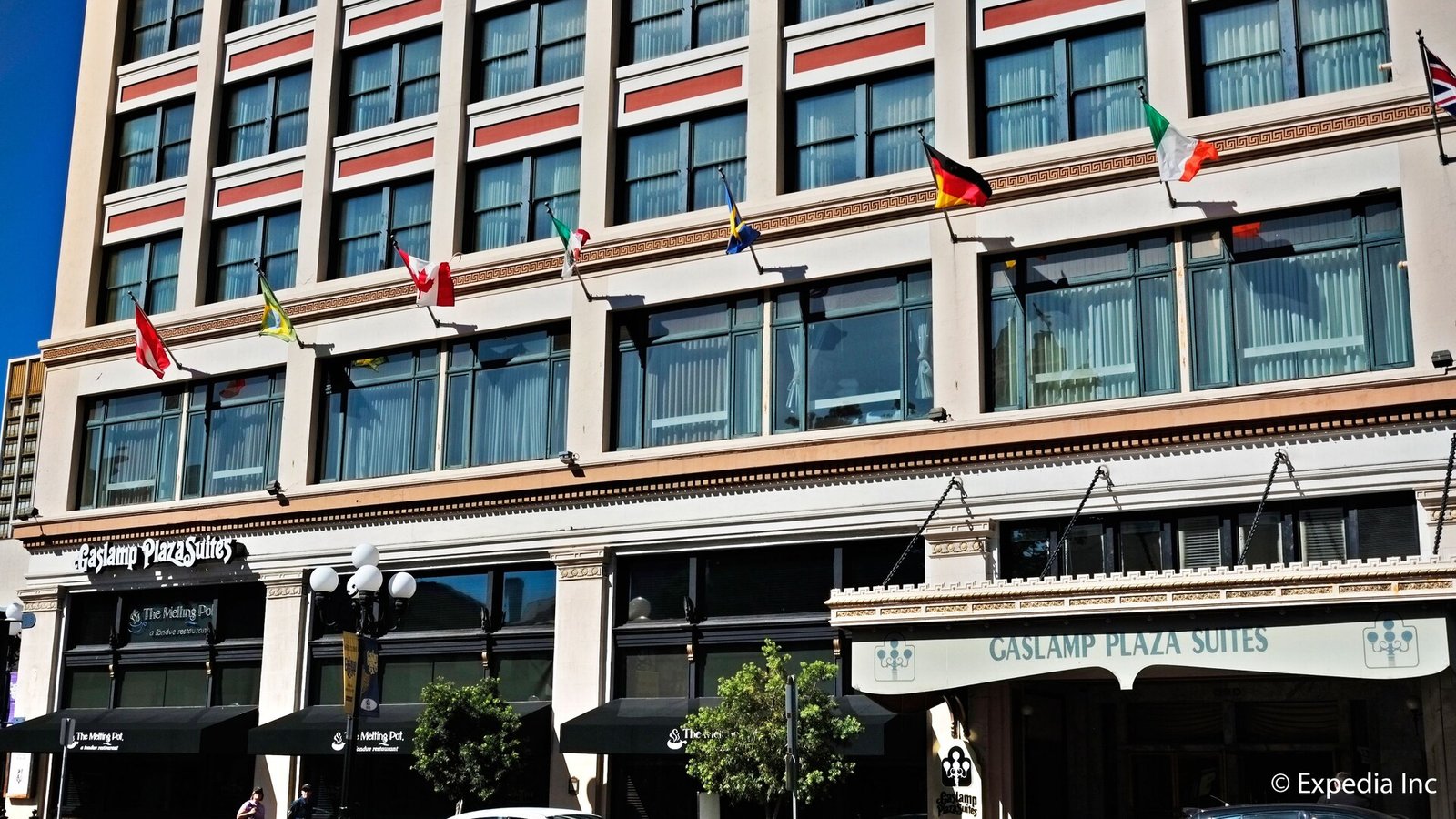 Gaslamp Plaza Suites — backstory