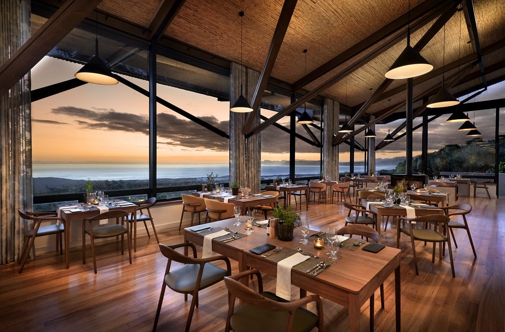 Grootbos Private Nature Reserve, at the table