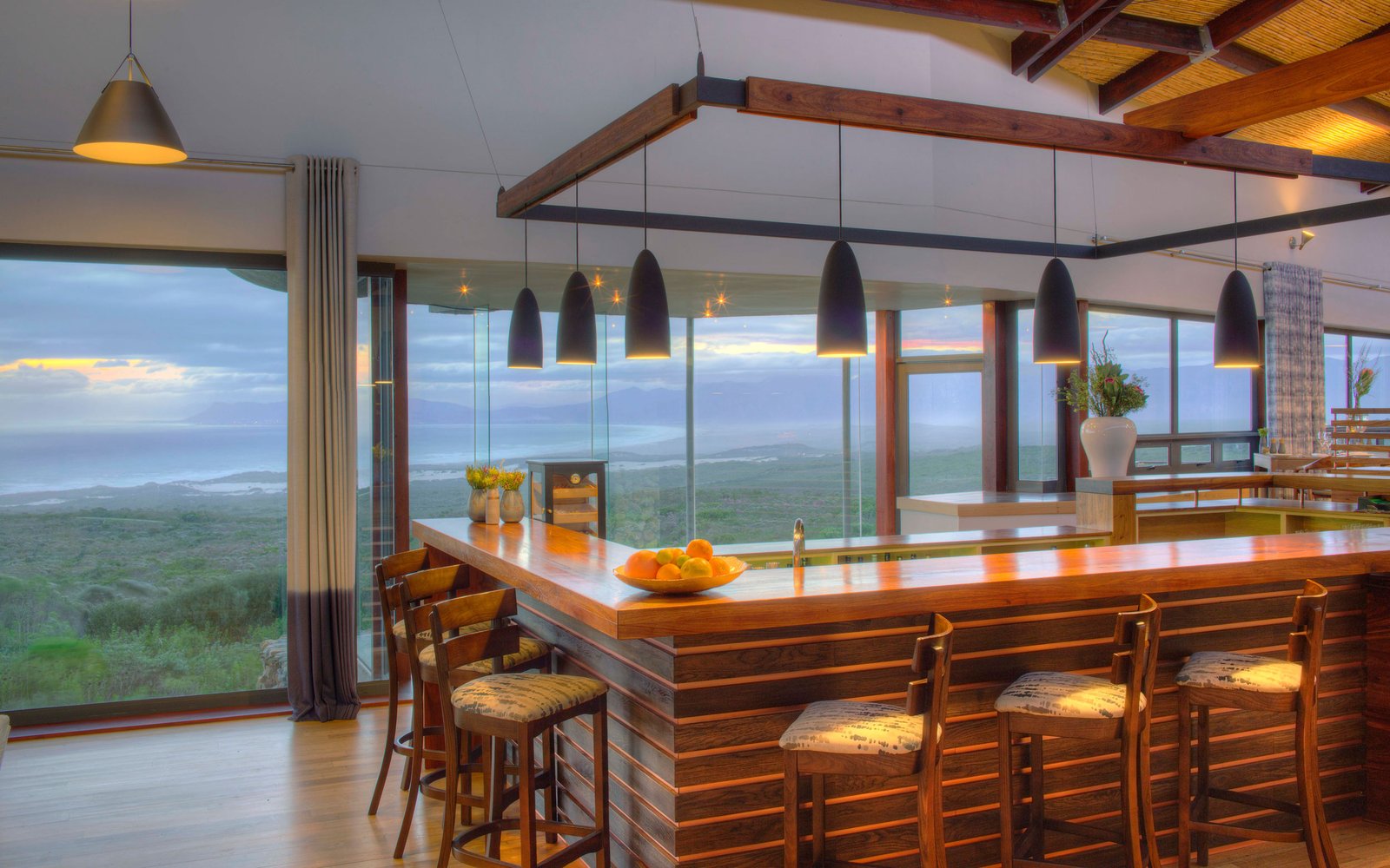 Grootbos Private Nature Reserve, at the table
