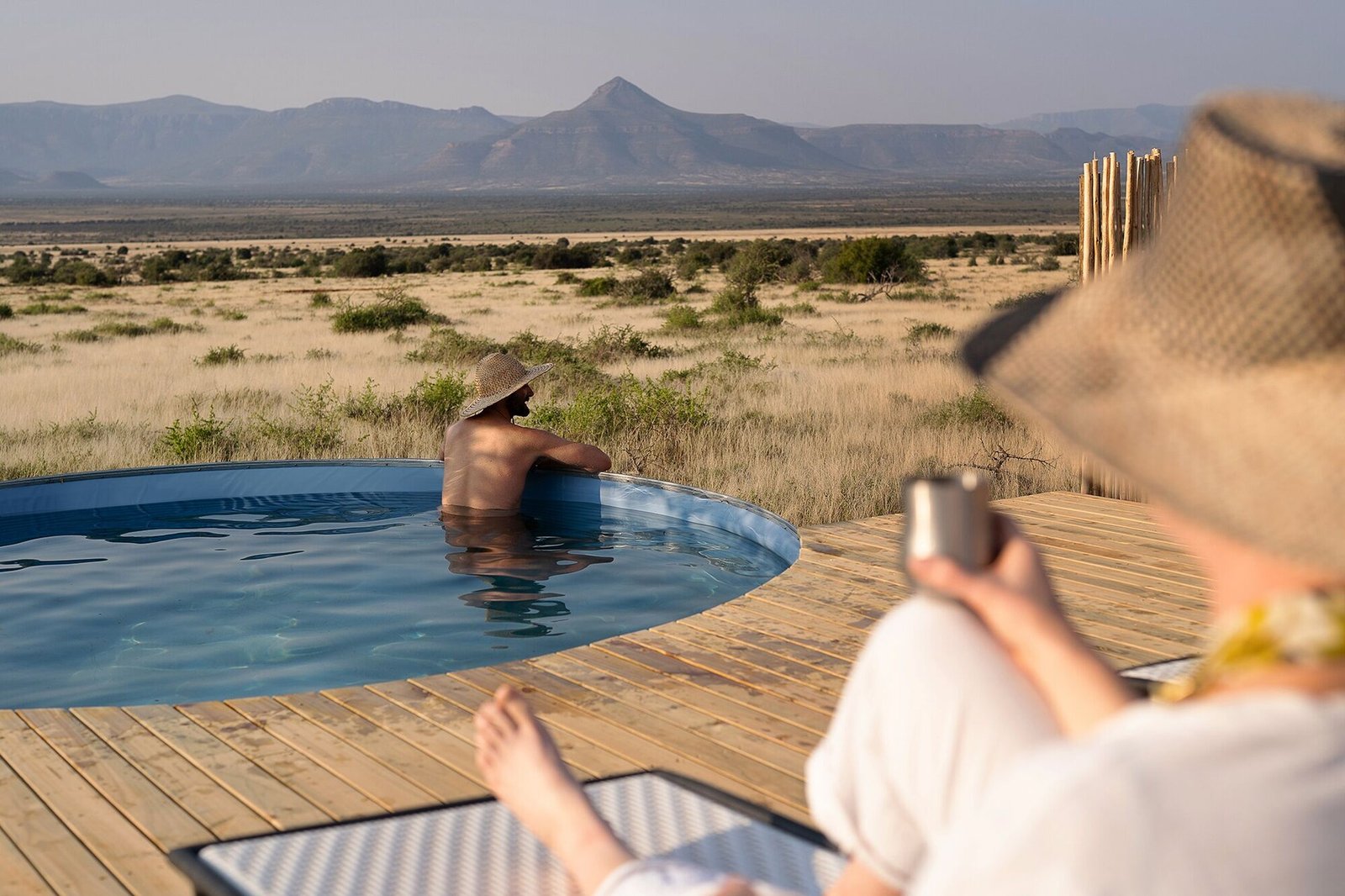 Samara Karoo Reserve, the pool
