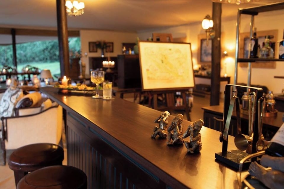 Cottar's Safaris, mess tent & lounge