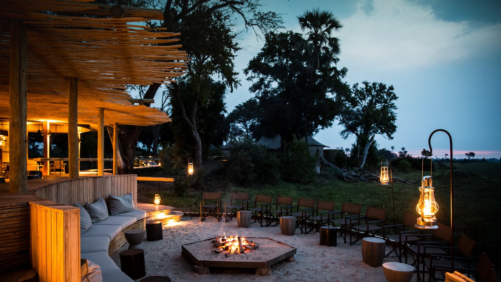 Wilderness Mombo, traditional boma