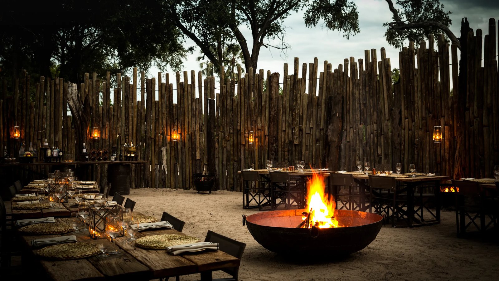 Wilderness Mombo, traditional boma