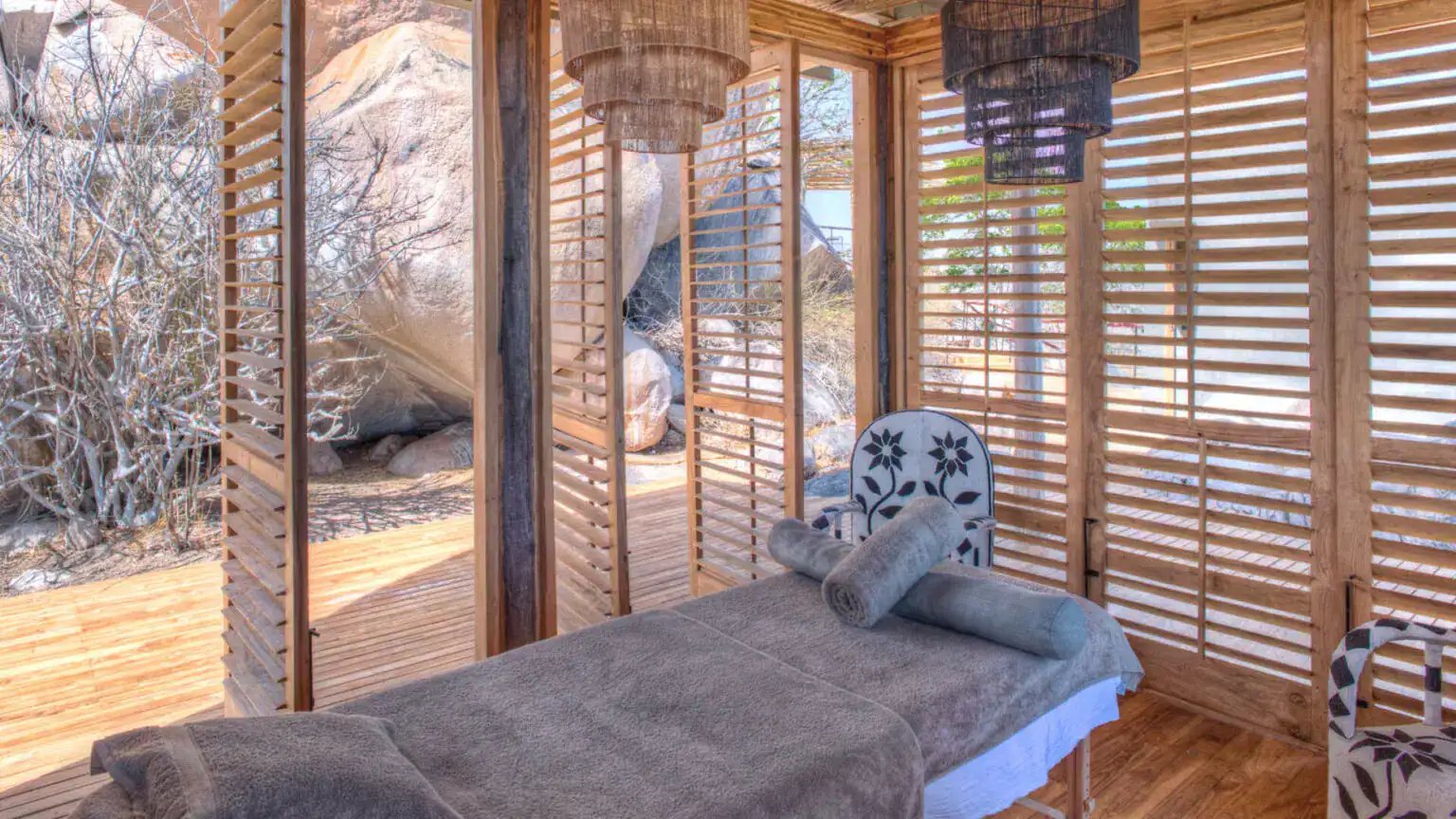 Jabali Ridge, the spa