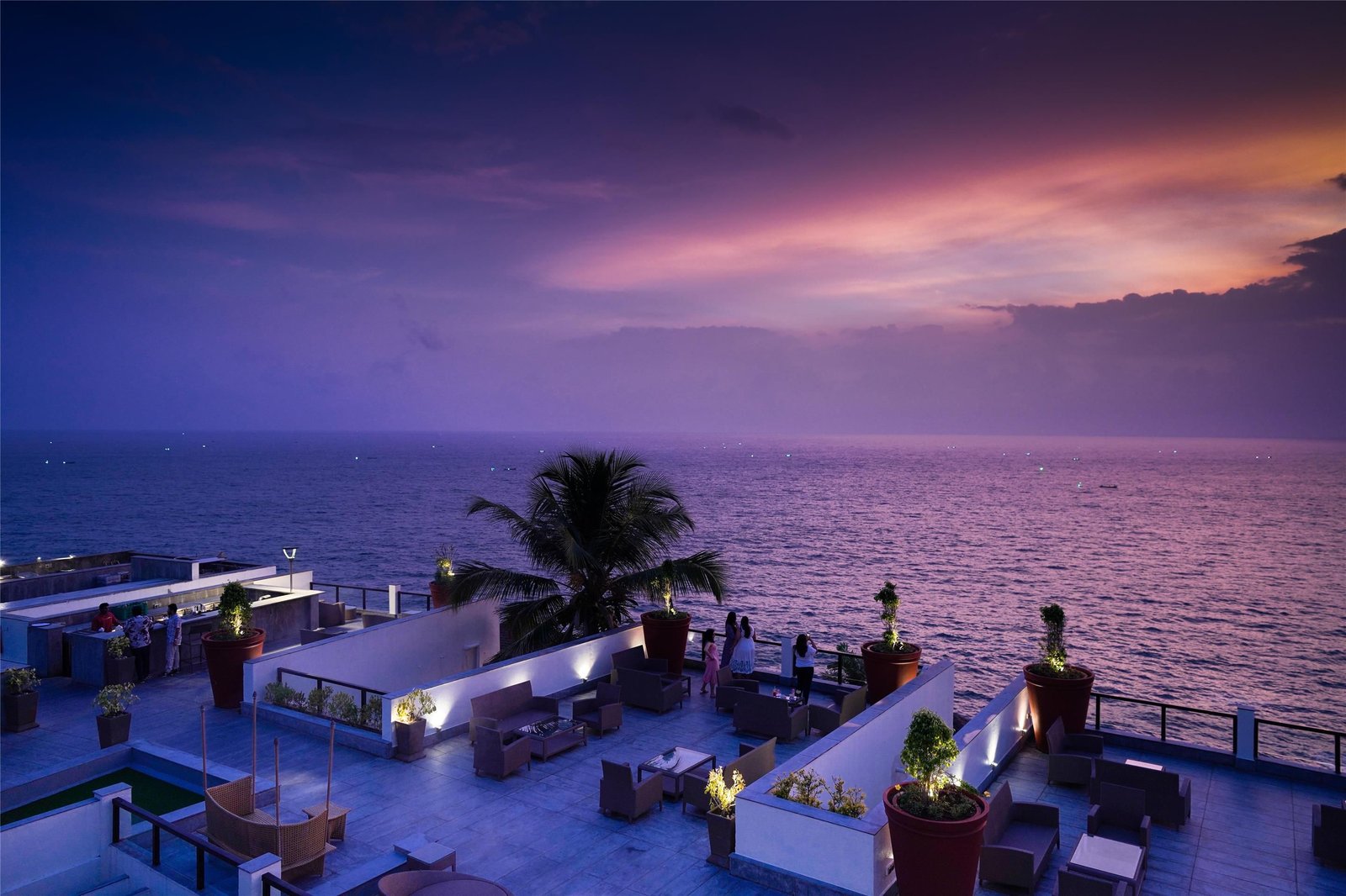 The Leela Kovalam, a Raviz Hotel, at the table