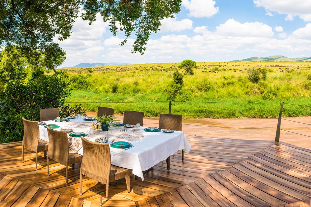 Sala's Camp, at the table
